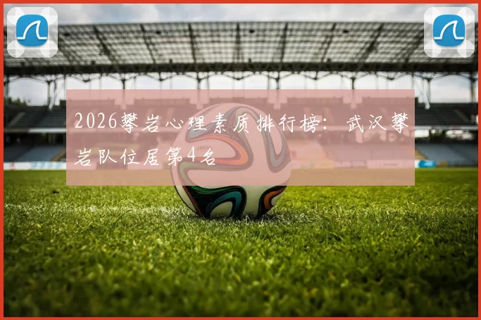 2026攀岩心理素质排行榜：武汉攀岩队位居第4名